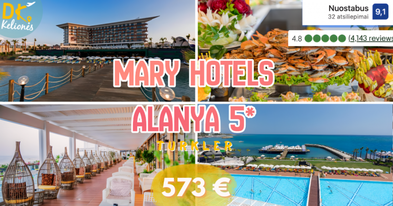 „Mary Hotels“: Kompaktiška prabanga be eilių ar streso, jauki ir vaizdinga paplūdimio platforma ?